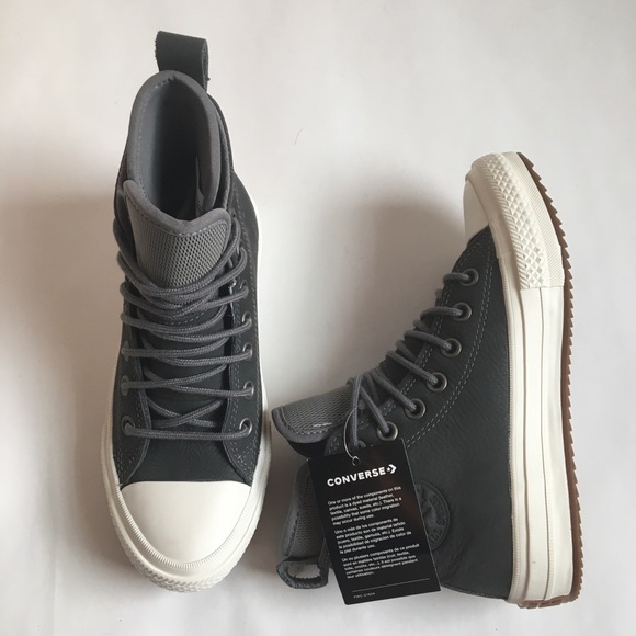 NWT Converse CTAS Chuck Taylor Leather WP Boot Hi Top 3 - Picture 6 of 17